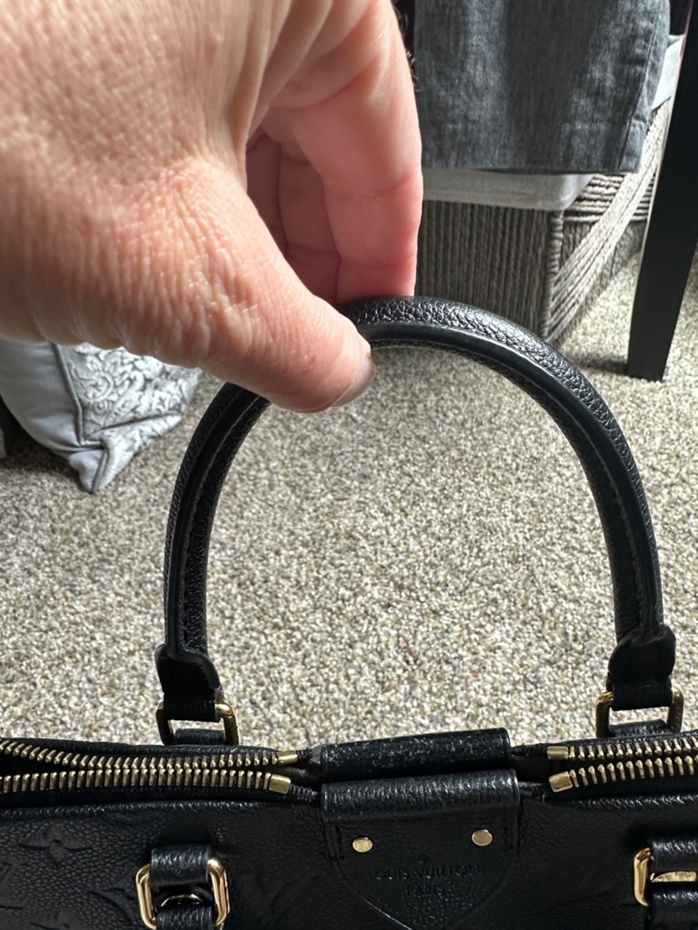 Louis Vuitton Empreinte Mazarine PM with wallet - Picture 16 of 16